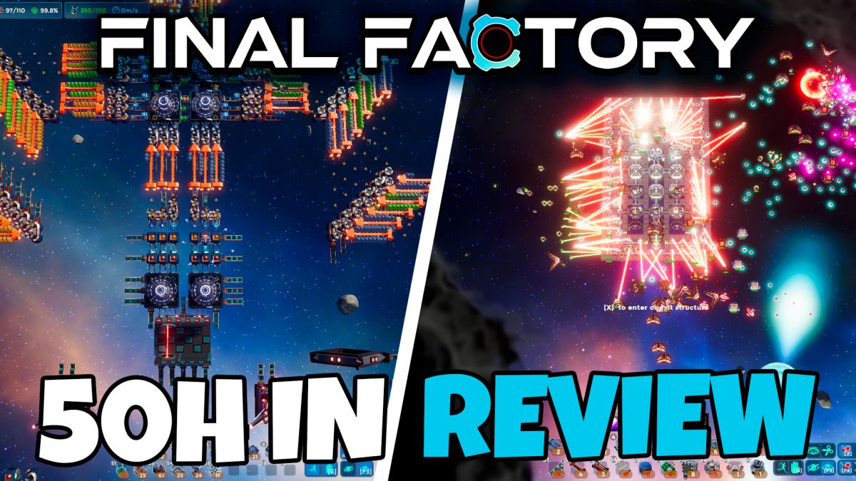 Final Factory Review - Factorio meets Cosmoteer - Game Vault